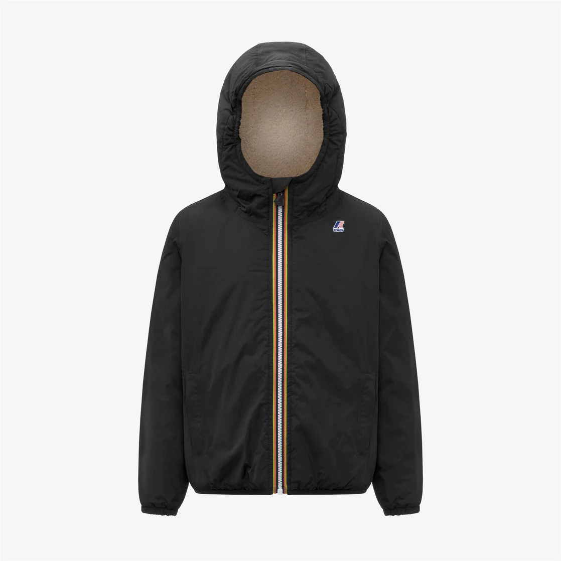 Veste le vrai 3.0 claude orsetto - black pure mixte K-Way