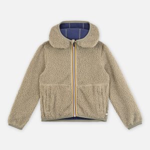 Veste polaire réversible Jack Sherpa Oak-cobalt mixte K-Way