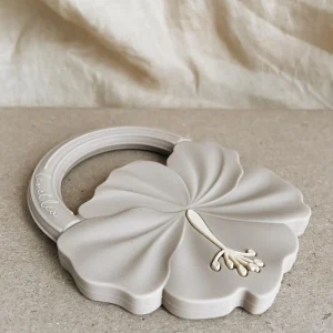 Hibiscus Teether, Beige