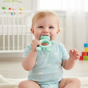 Anneau de dentition | Apaisant Naturel vert