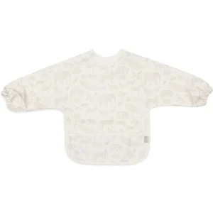 Bavoir à manches - Animal nougat