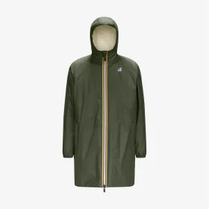 Veste longue fourrée Eiffel Orsetto 3.0 Kaki mixte K-Way