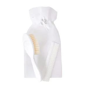 Ensemble Brosse et peigne Tartine & Chocolat thème Monogramme