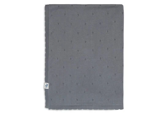 Couverture tricot - Grise - PROMO – Image 2