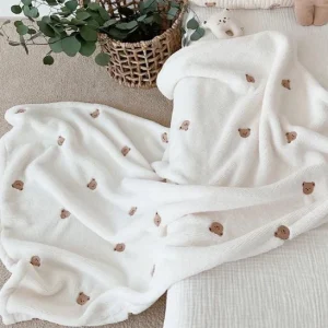 COUVERTURE BEBE EN COTON | DOUCE