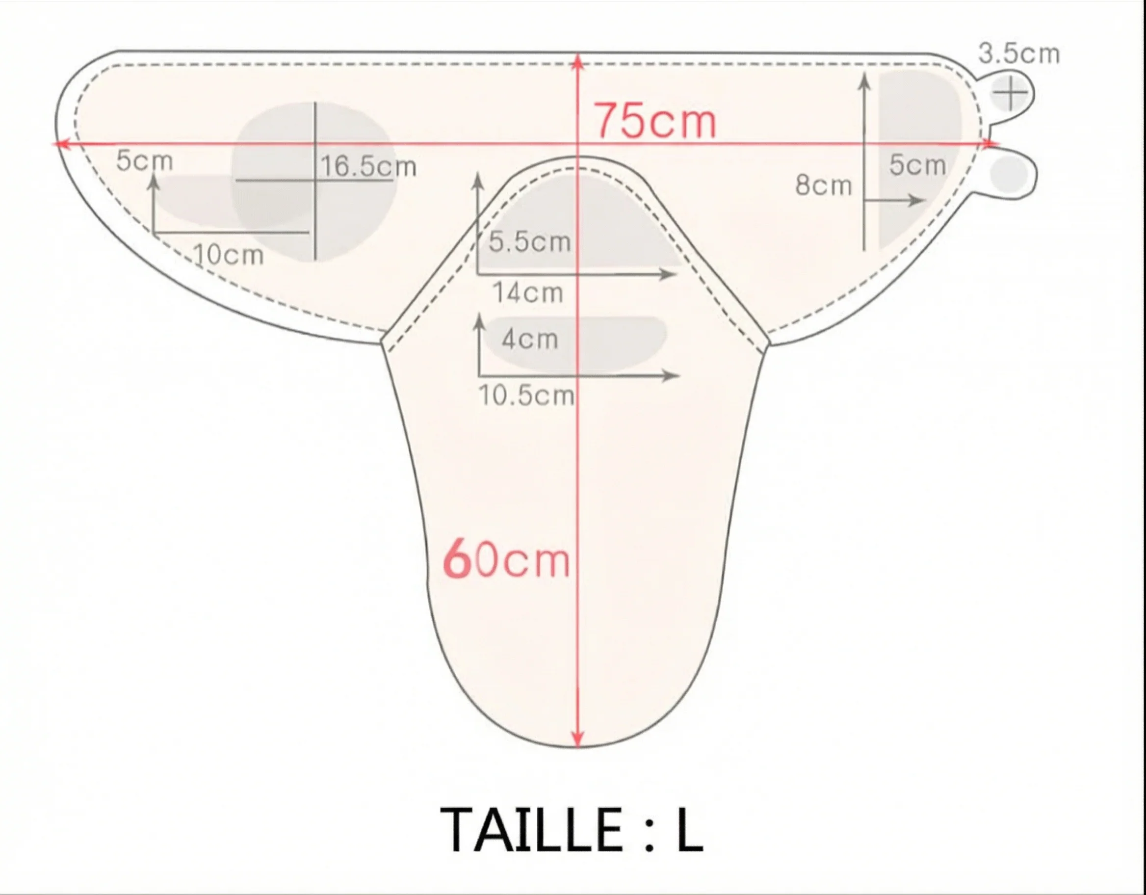 Couverture d'emmaillotage | Confort bébé-Haute Élasticité – Image 5