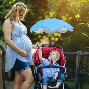 Ombrelle pour poussette | Protection UV Universelle