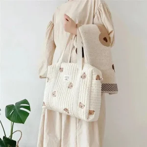 Sac a langer nounours | Beige