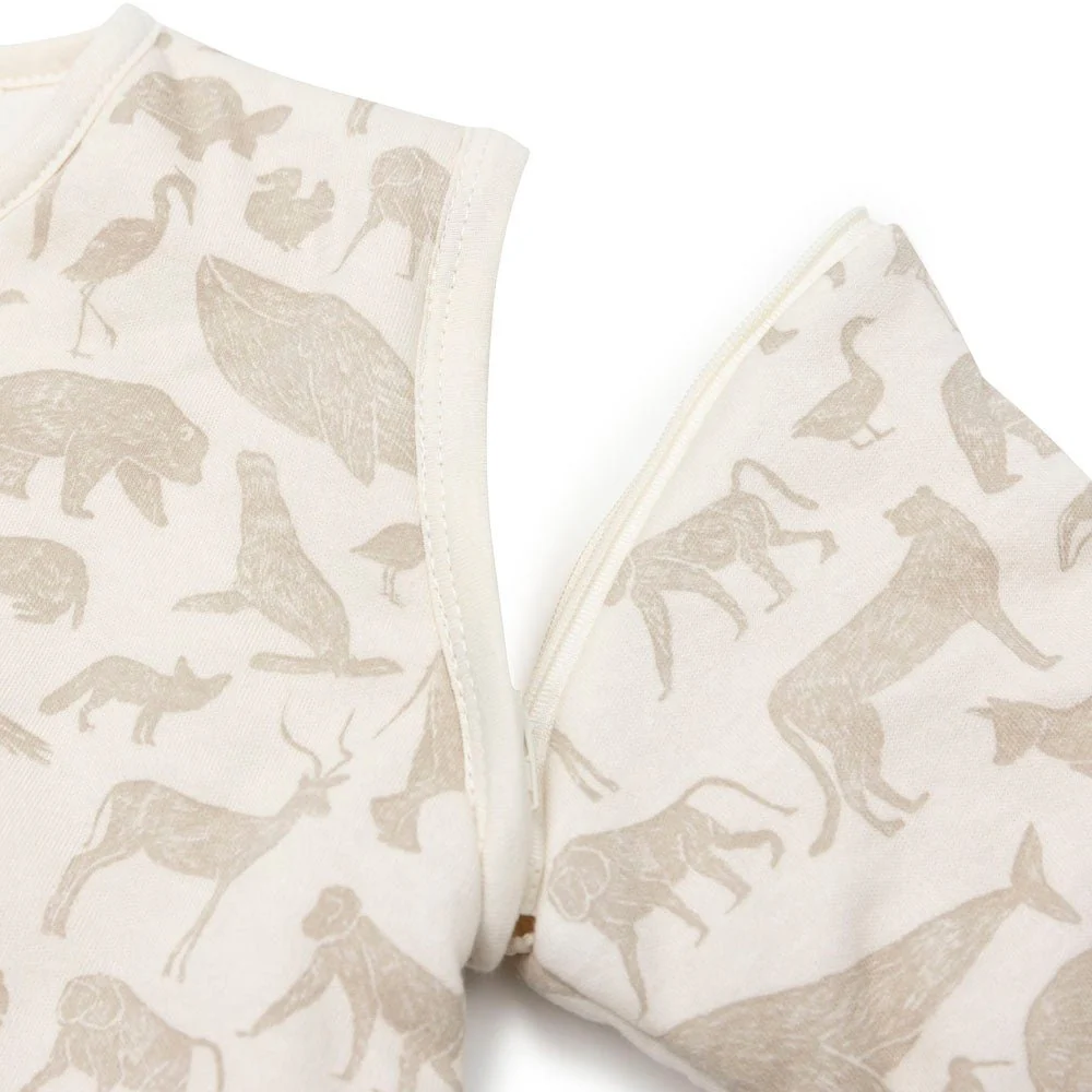 Gigoteuse à manches amovible - Animals nougat (6/18 mois) - PROMO – Image 6