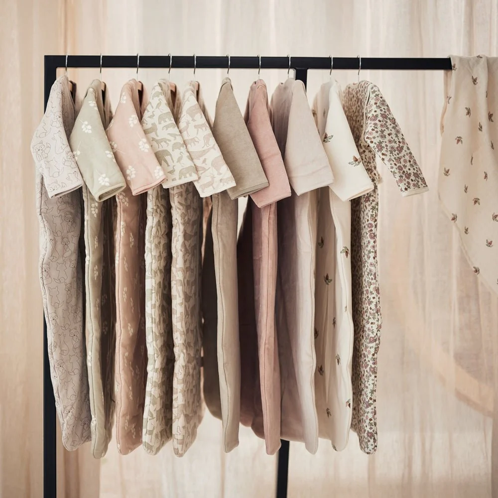 Gigoteuse à manches amovible - Retro flowers (18-24 mois) - PROMO – Image 8