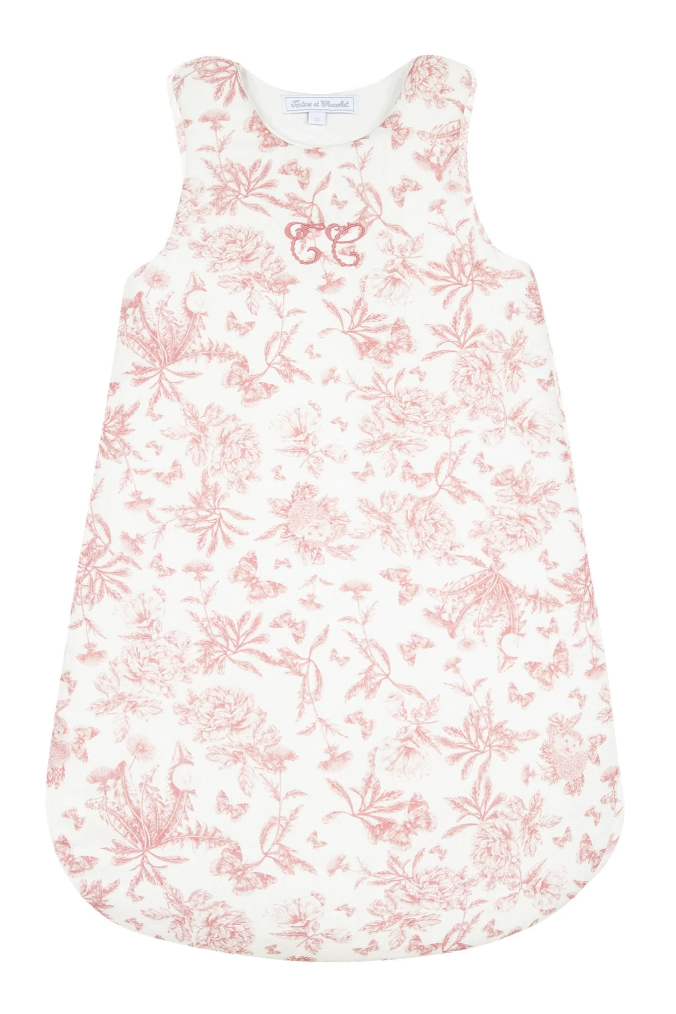 Gigoteuse Toile de Jouy Tartine et Chocolat