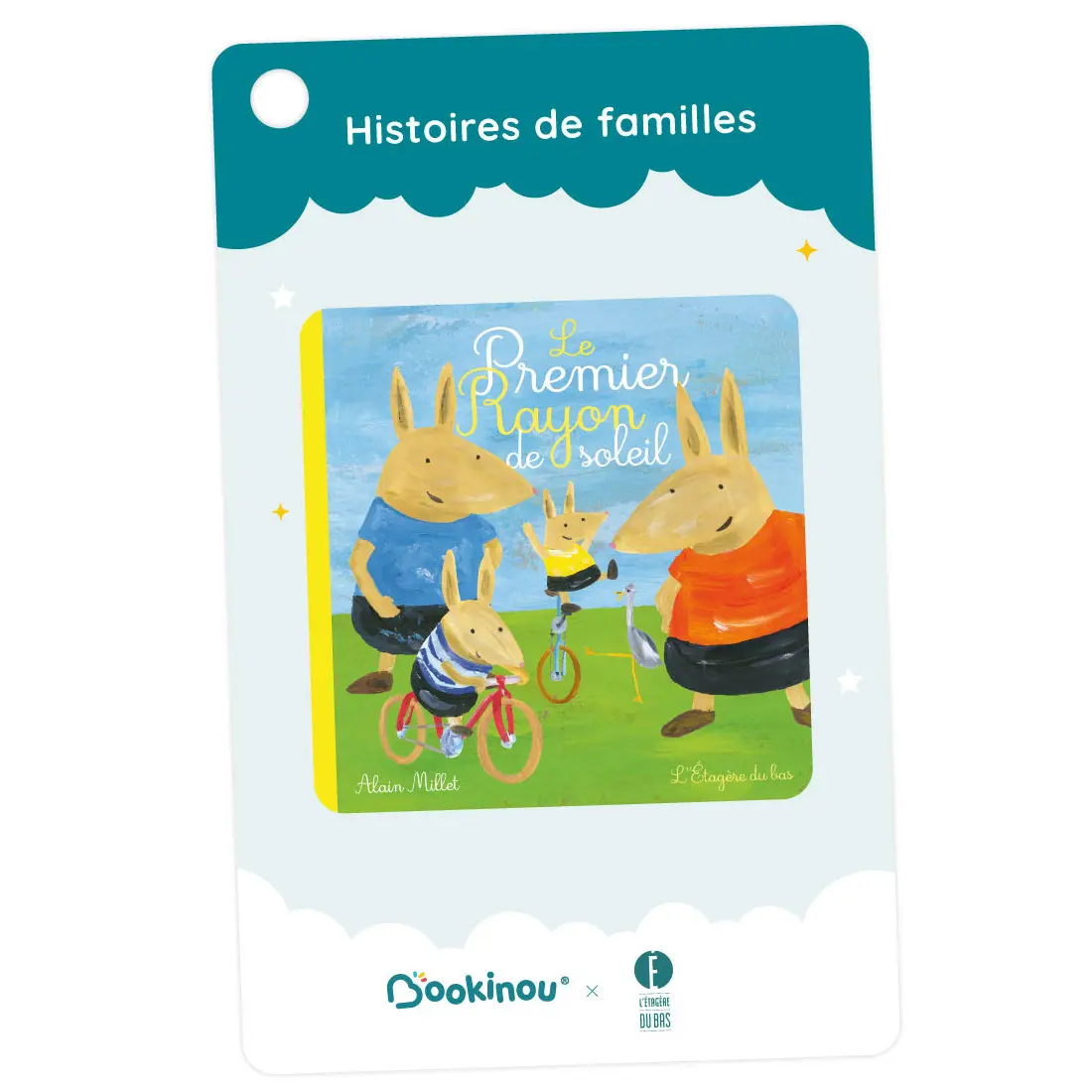 Histoires de familles - 4 histoires de L'étagère du bas