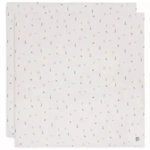 Langes gaze de coton - 115 cm - Jungle jambo