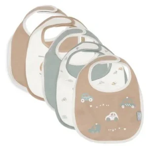 Lot de 5 bavoirs - On the go