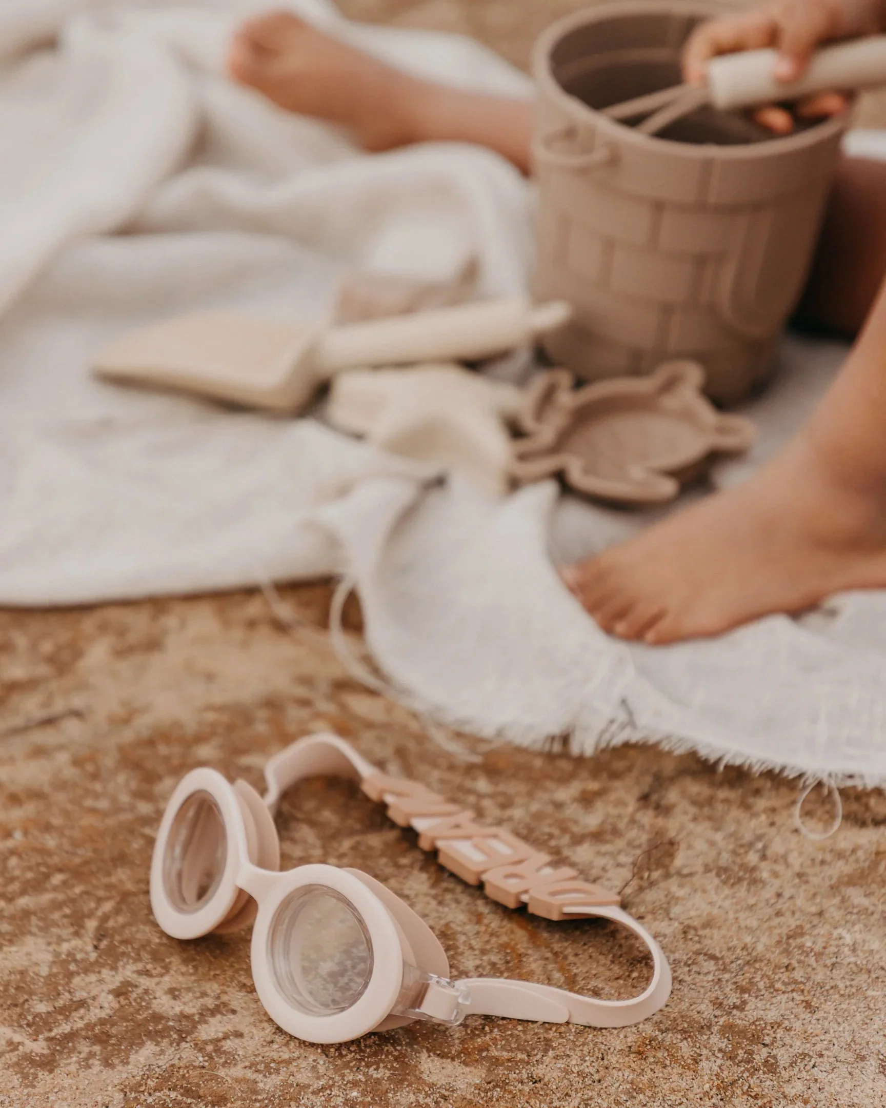 Lunettes de Natation - Soft Blush Dream – Image 5