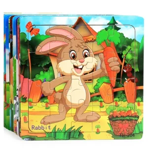 Puzzle 3D 20 pièces pour enfants