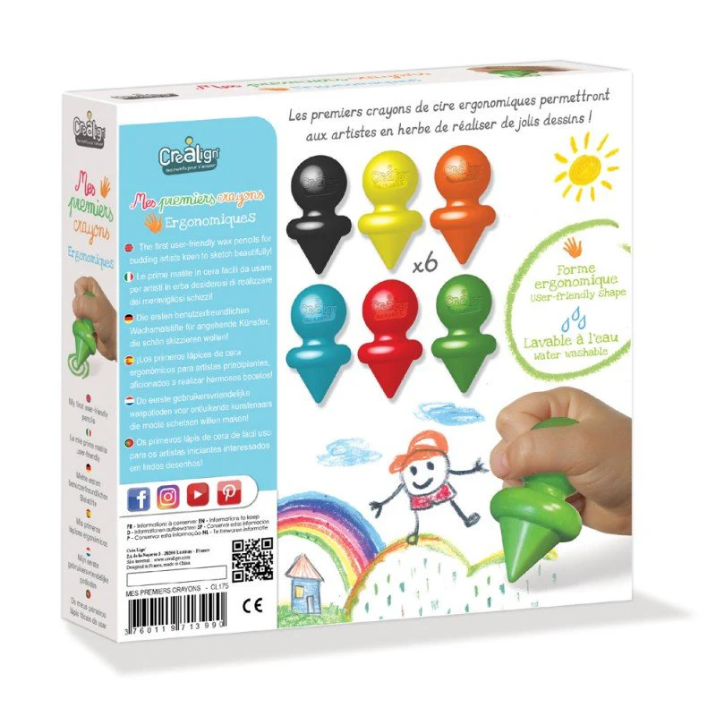 Mes premiers crayons - 6 crayons – Image 2