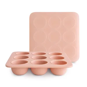 Moules multiportions en silicone - Blush