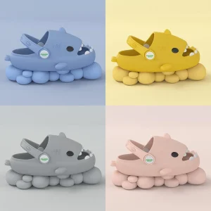 Sabots enfants motif requins