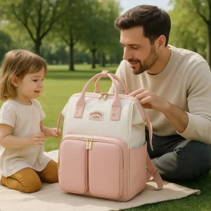 Sac à langer bébé fille | Durable