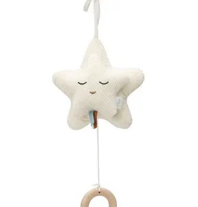 Peluche musicale - Star ivoire