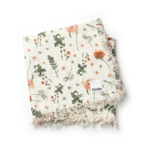Couverture en coton froissé Meadow Blossom - Elodie Details