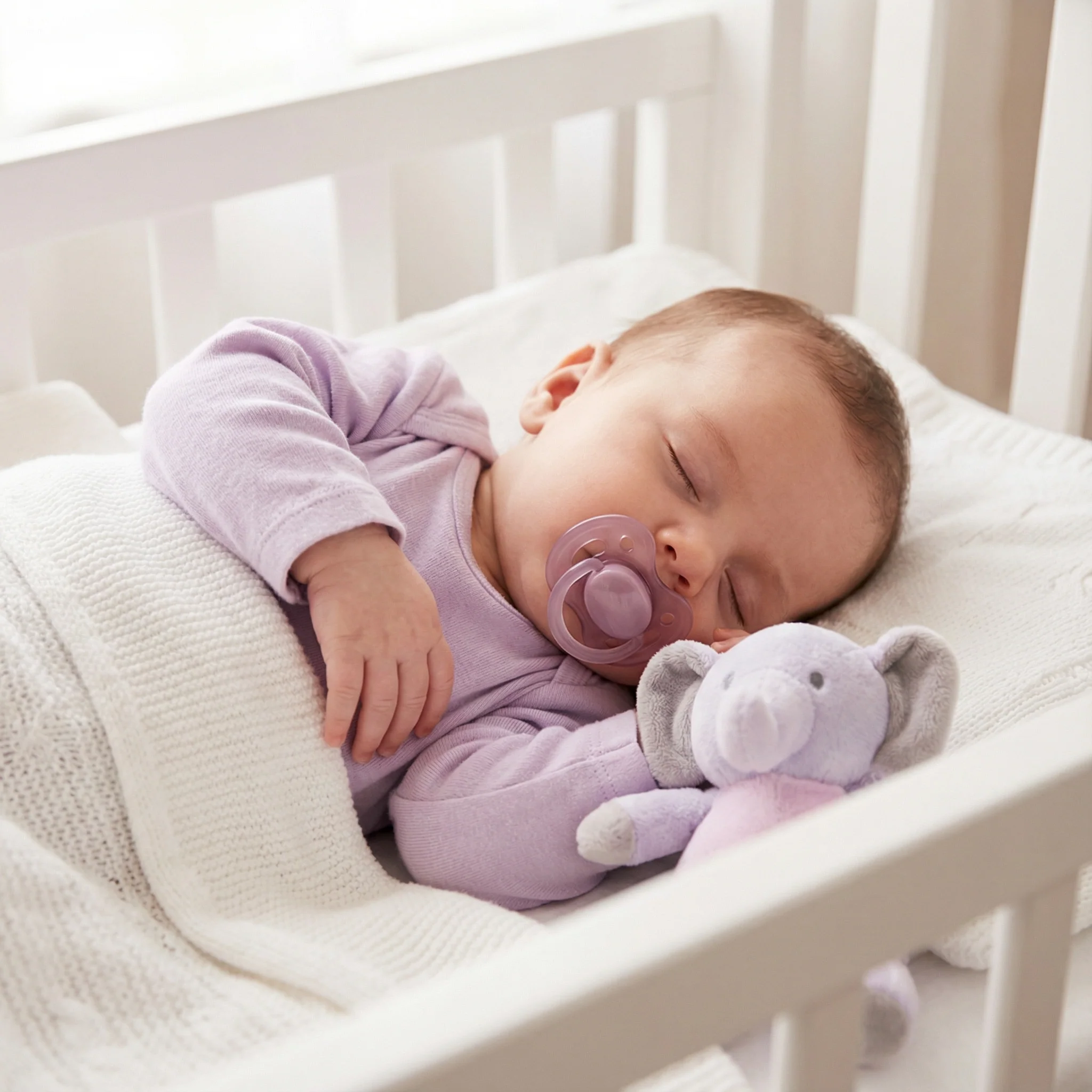 Tétine bébé | Premium Confort Mauve – Image 2