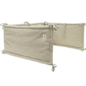 Tour de lit -  Soft waves olive green