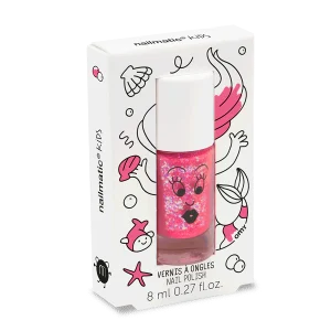 Vernis enfant base eau - Sissi – rose pailleté Nailmatic